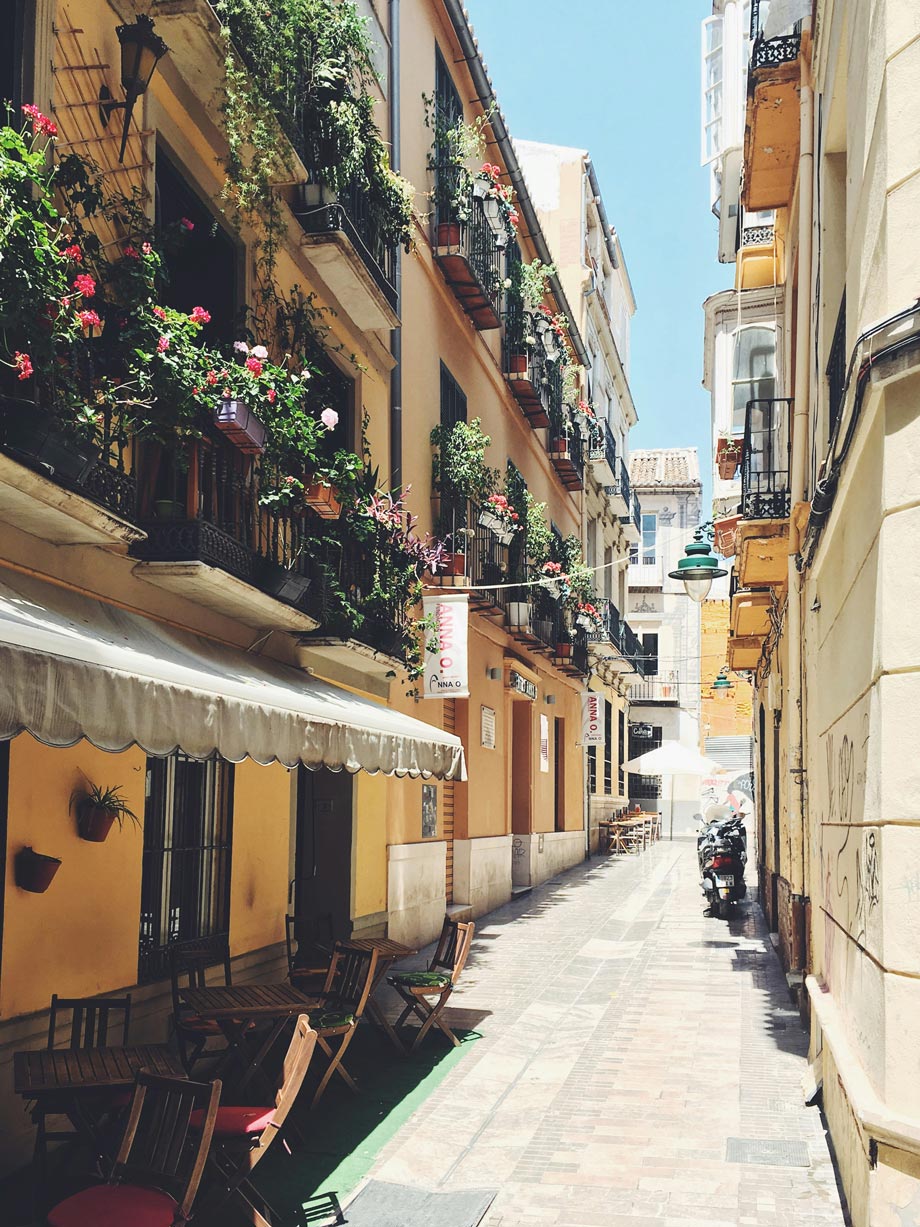 Spanje straat